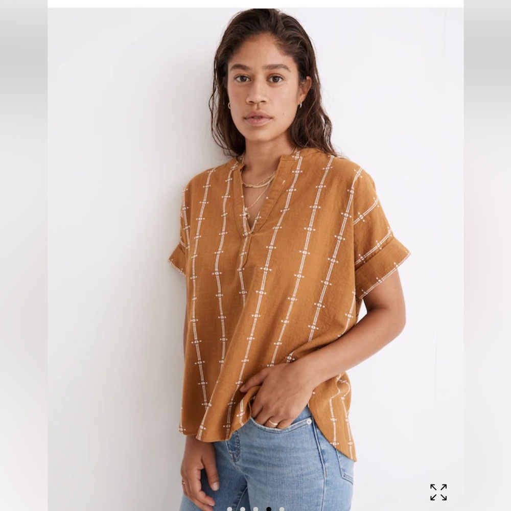 Madewell Lakeline Popover Top